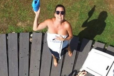 Chciał podglądać sąsiadkę przy użyciu drona. Stracił sprzęt za kilka tysięcy złotych