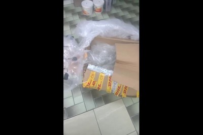 Kuriera chyba konkretnie poniosło? Spisał protokół szkody i uciekł