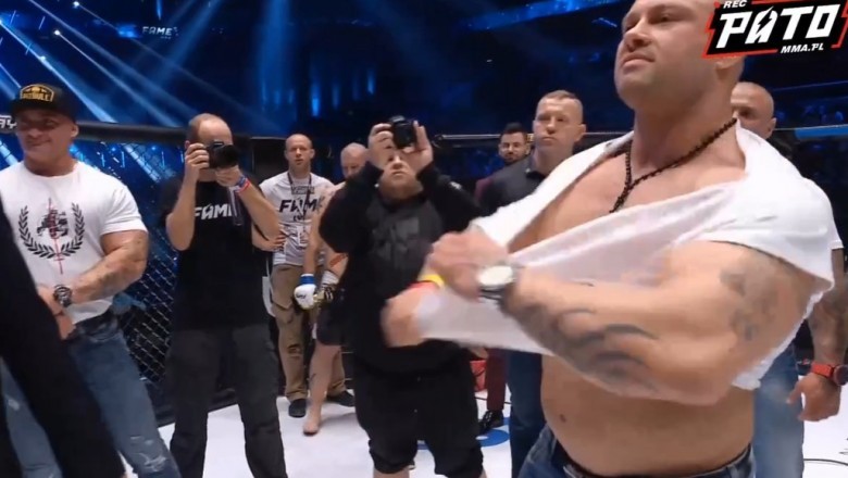 Mocny pocisk Najmana podczas Fame MMA - konkretnie ich zgasił