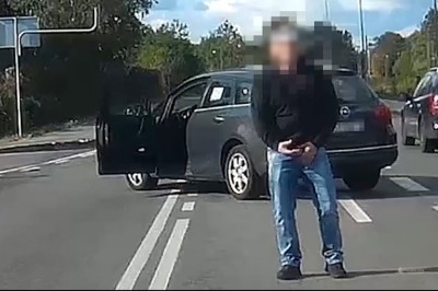 Trafił cwaniak na kozaka, czyli bliskie spotkanie na drodze