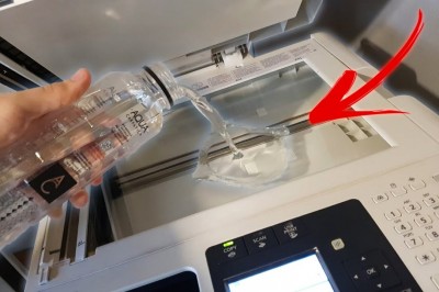 Próbowaliście kiedyś skserować wodę? Ten gość to sprawdził 