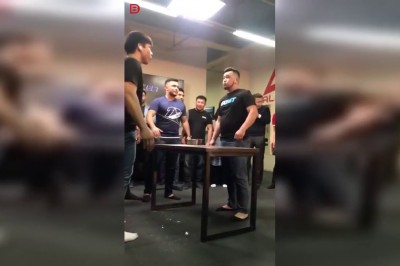 Nawet nie zdążyli go złapać. Tak się skończył pojedynek na plaskacze 