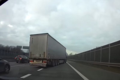 Czy taki kierowca TIRa powinien mieć prawo jazdy?