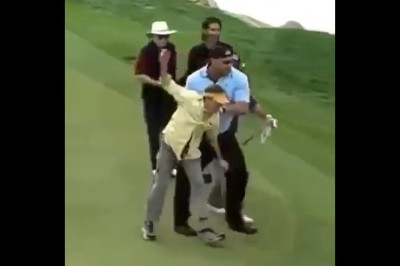 Tak to się kończy, gdy  wystartujesz do legendy wrestlingu