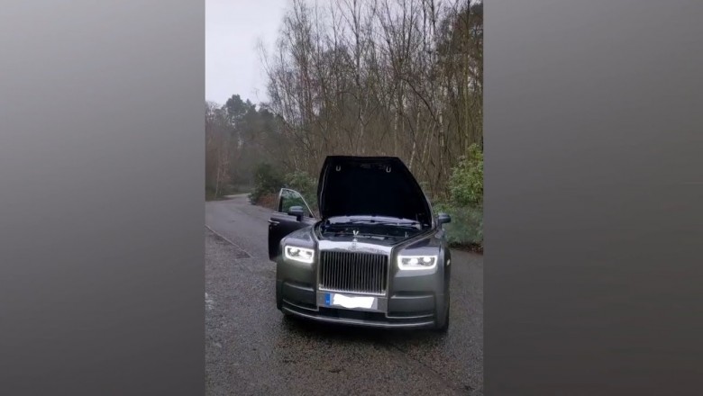 Taki pokaz robi wrażenie. Silnik V12 w ogromnym Rolls Royce