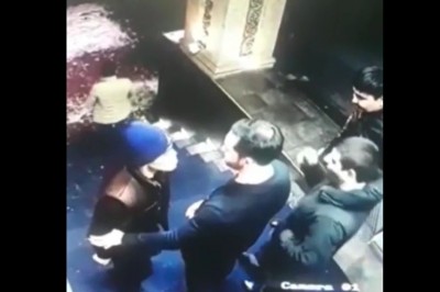 Mocna karma dla cwaniaka. Ochroniarz szybko położył go spać 