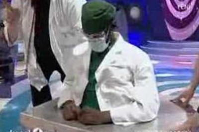 To jest dopiero sztuczka z przecięciem. Wyższy poziom iluzji 