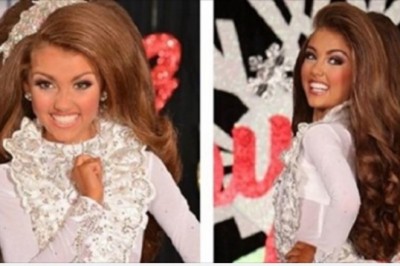 Mała miss pokazała się bez makijażu. Fanom ciężko uwierzyć, że to ona