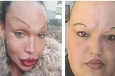 Najdziwniejsze pomysły na zrobienie brwi. Te dziewczyny nie powinny dotykać pęsety