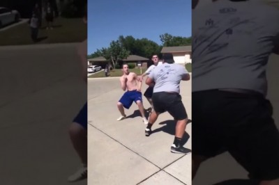 Szybka kara dla cwaniaczków. Pięknie ich poskładał