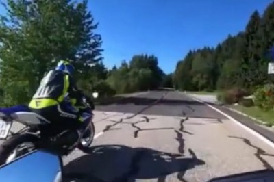 Potężny dzwon motocyklistów przy 150 km/h. Myśleli, że mają pustą drogę