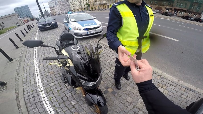 Policjant kontra motocyklista. Zatrzymanie które niektórych może zdziwić 