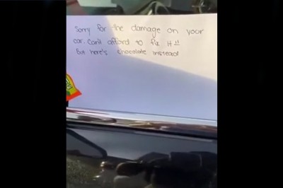 Rozwalił system tymi przeprosinami za zniszczone auto 