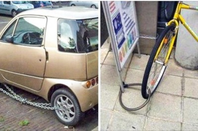 Najgorsze pomysły na zabezpieczenie przed kradzieżą. Jak oni na to wpadli