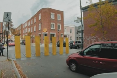 To przejście zmusza kierowców do zatrzymania się