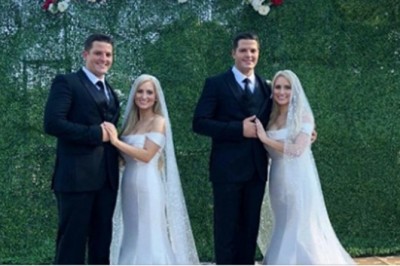 Bliźniacy wzieli ślub z siostrami bliźniaczkami. Teraz planują zamieszkać razem 