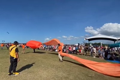 3-letnie dziecko porwane przez latawiec podczas festiwalu