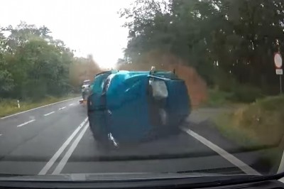 Szalona jazda 23-latka BMW zakończona skasowaniem 6 aut