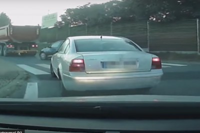 Mistrz ucieczki w Passerati. Nagranie z policyjnego radiowozu 