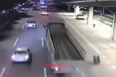 Myślisz, że widziałeś prawdziwego pecha? Ten kierowca go miał