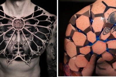 Tatuaże 3D tak realistyczne, że ciężko uwierzyć, że  powstały na skórze