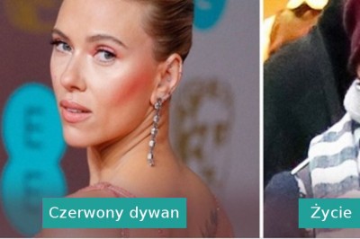 Te gwiazdy zachwycają na czerwonym dywanie, a na co dzień wyglądają zwyczajnie