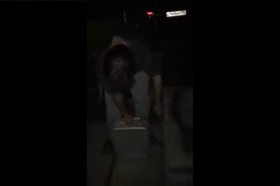 Chciał rozpalić ognisko za pomocą kanistra z benzyną. Prawie spalił furę