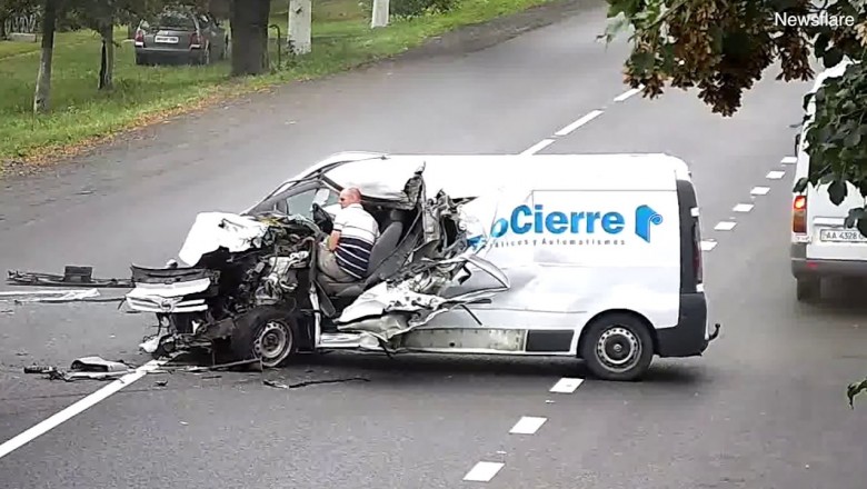 Farciarz w busie. Sam nie wierzył, że wyszedł z tego cało 