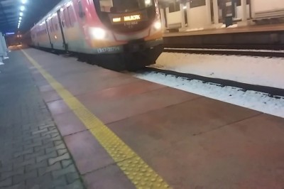 Młody hobbysta zagina nerwowego maszynistę w Działdowie 