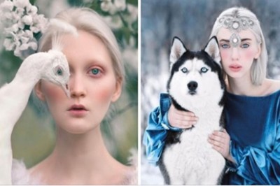 Na niezwykłej sesji zdjęciowej ukazał piękną więź między ludźmi i zwierzętami