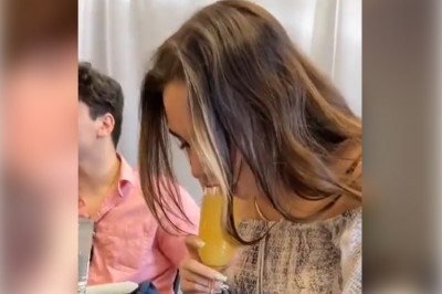 Córka pokazuje na co ją stać. Mina mamy bezcenna 