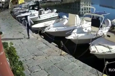 Piękna karma dla gościa dewastującego nabrzeże 