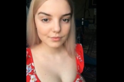 Blondyna i jej popis. Kiedy myślisz, że widziałeś już wszystko