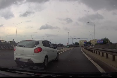 Kiedy swoje frustracje postanawiasz przelać na innego kierowcę 