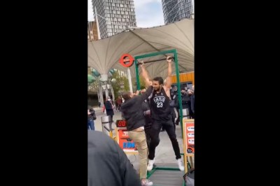 Uliczny naciągacz zrobi wszystko, żeby nie przegrać 100 funtów