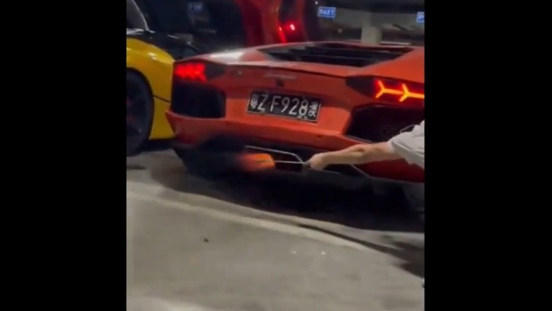 Kiedy robisz sobie grilla z Lamborghini i rozwalasz silnik 