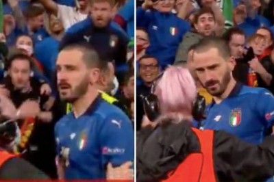 Nie chciała wpuścić włoskiego piłkarza na boisko. Pani ochroniarz nie ogarnęła 