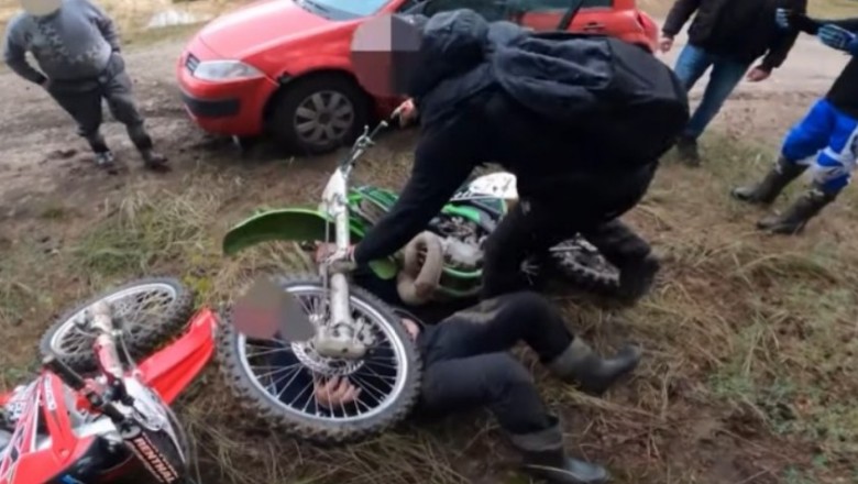 Właściciele terenu kontra motocykliści. Nagrali całe zajście