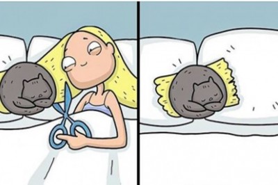 Rosyjska artystka zdobyła serca komiksami ukazującymi prawdziwe barwy życia