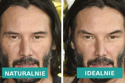 Jak wyglądałoby twarze19 znanych gwiazd, gdyby spełniały warunek złotego podziału