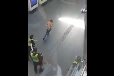 Ziomek w kajdankach ucieka ochronie dworca w Bydgoszczy