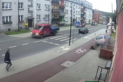 Prawdziwe oszukać przeznaczenie. Dobry refleks uratował mu życie