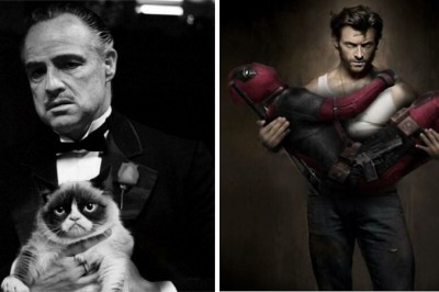 Pomysłowy artysta tworzy zabawne przeróbki postaci w sytuacjach, do których nie pasują