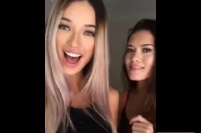 Czego to się nie robi, żeby zaistnieć w sieci, czyli dwie koleżanki w akcji