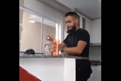 Kiedy wracasz na bani o 2 w nocy i starasz się być cicho 