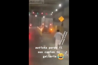 Gościowi uciekła ciężarówka. Miał podwózkę, żeby ją dogonić