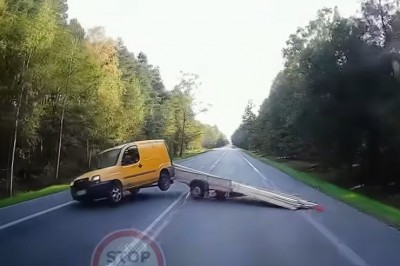 Mistrz załadunku chciał zaoszczędzić na transporcie 