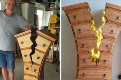 Tworzy niezwykłe meble które wyglądają jak z Alicji w Krainie Czarów