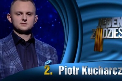 Tak przedstawił się Pan Piotr w popularnym programie 1 z 10