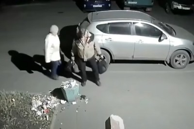 Dziewczynka zawstydziła osiedlowego starszego wandala 